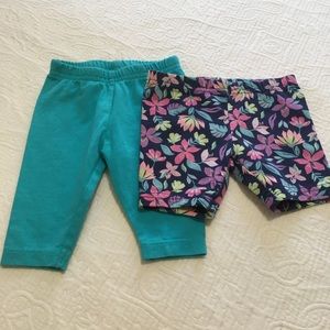 6m (5/$20) Capris and Shorts by Carter’s